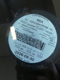 LICENSEDISK